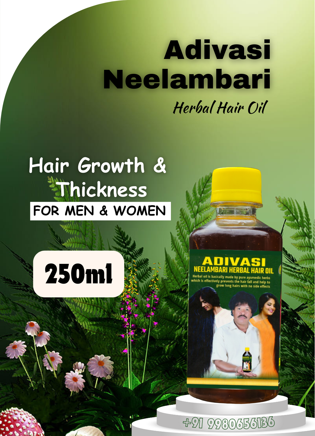 🔻Adivasi Neelambari Herbal  hair oil