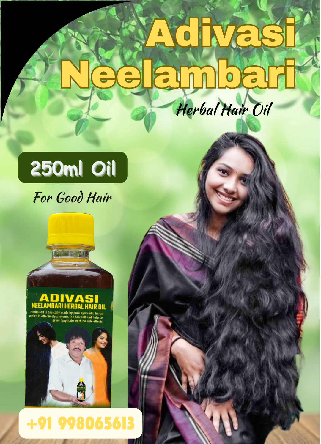 🔻Adivasi Neelambari Herbal  hair oil