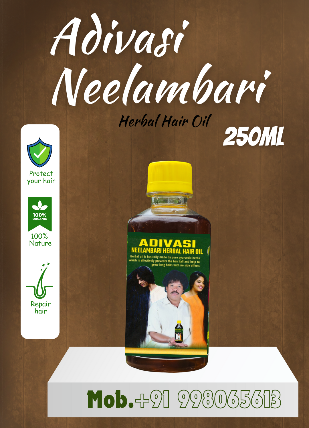 🔻Adivasi Neelambari Herbal  hair oil